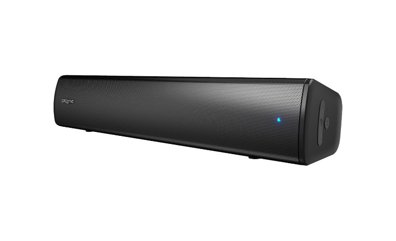 CREATIVE STAGE AIR IS-616 ブラックサウンドバー Creative Stage Air V2 2.0 Portable Bluetooth Sound Bar Speaker