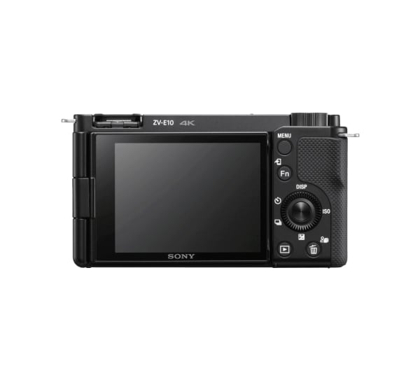 Sony ZV-E10 Interchangeable Vlog Camera, Black