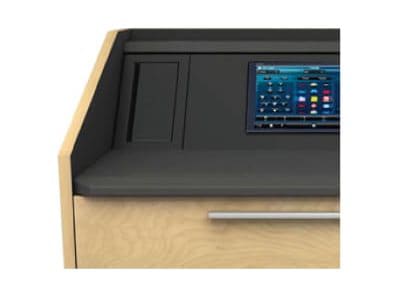 Middle Atlantic L5 Series Un-Cut Presenter's Panel for Lecterns - 33in Width