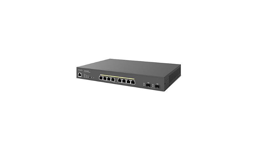 EnGenius 8-Port 240W PoE+ Multi-Gigabit Cloud Managed Switch with 2 SFP+ Uplink Ports