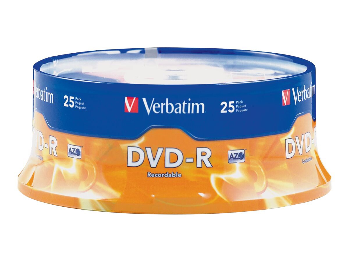 Verbatim - DVD-R x 25 - 4.7 GB - storage media