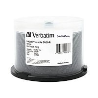 Verbatim DataLifePlus DVD-R 4.7 GB Storage Media 50 Pack