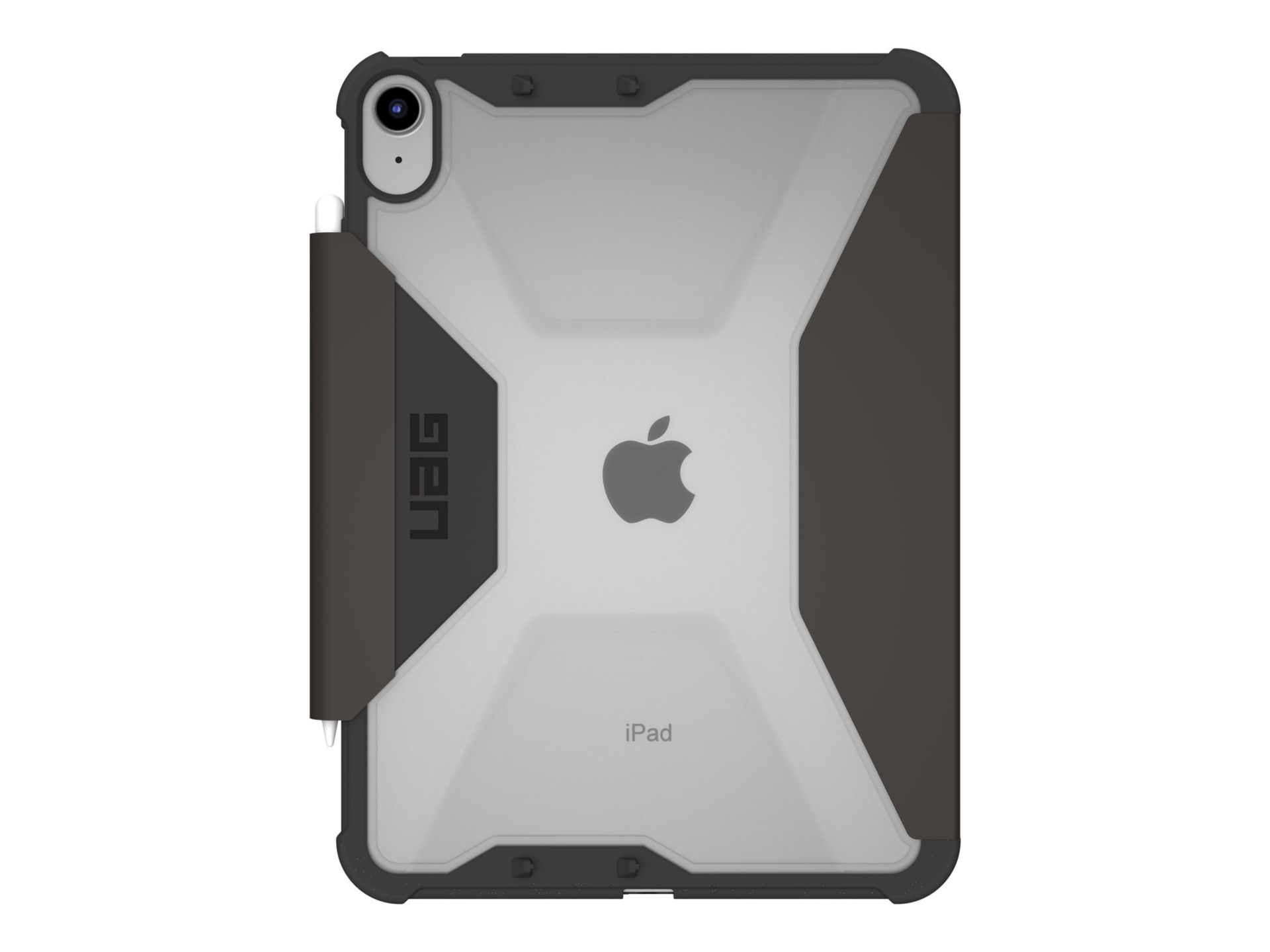 UAG Rugged Case for iPad 10.9 (10th Gen, 2022) - Plyo Black/Ice - flip cover for tablet