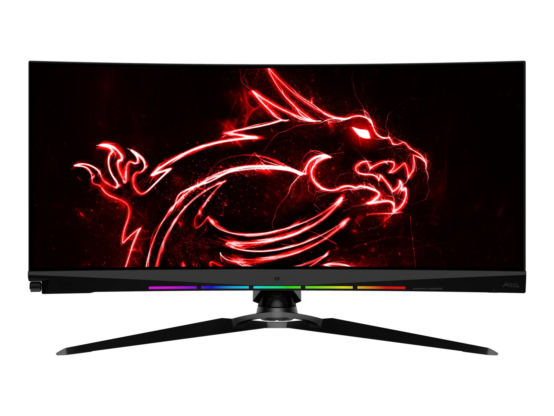 MSI MEG MEG381CQR Plus 38" Class UW-QHD+ Curved Screen Gaming LCD Monitor - 21:9 - Black