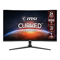 MSI G243CV 24" Class Full HD Curved Screen Gaming LED Monitor - 16:9 - Blac