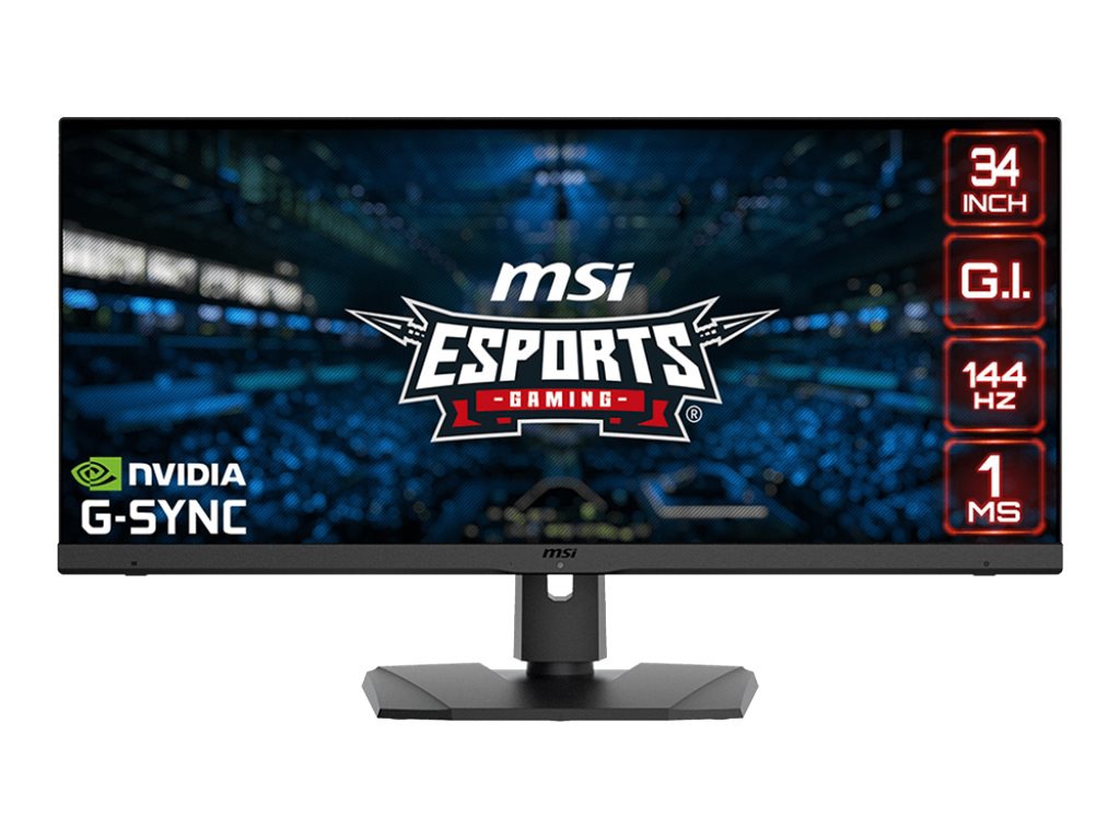 MSI Optix MPG341QR 34" Class UW-QHD Gaming LCD Monitor - 21:9