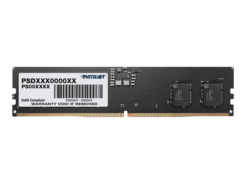 Patriot Signature Line - DDR5 - kit - 16 GB: 2 x 8 GB - DIMM 288-pin - 5600