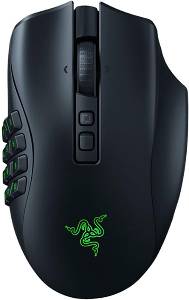 Razer Souris Sans Fil Gaming Naga V2 Pro Noir