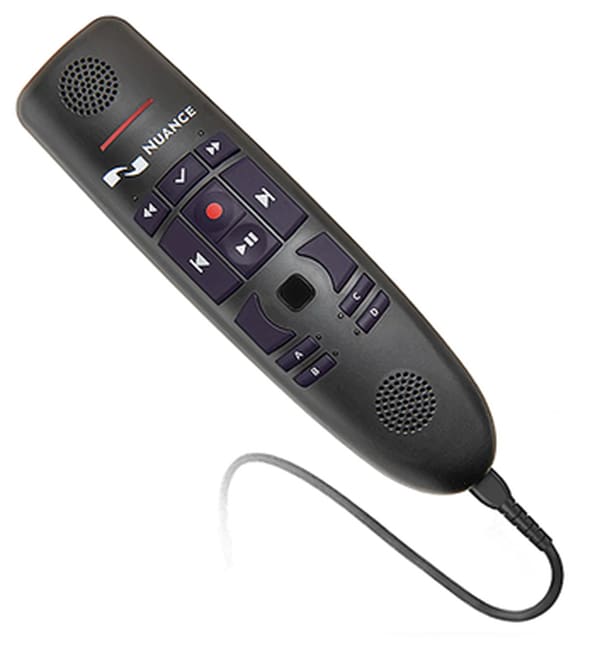 Nuance PowerMic 4 Microphone with 3' Cord