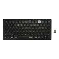 Kensington Multi-Device Dual Wireless Compact Keyboard - clavier - US - noir