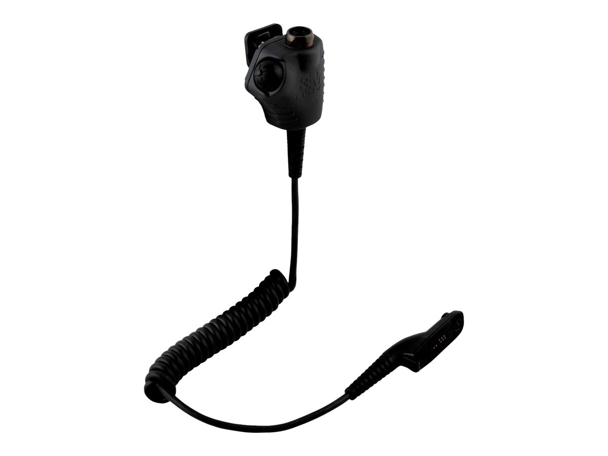 3M Peltor FL4063-02 - PTT (push-to-talk) headset adapter for headset, two-way radio - small, wired