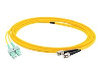 Proline 3m ASC to ST Yellow OS2 Duplex OFNR (Riser-Rated) SMF Fiber Patch C