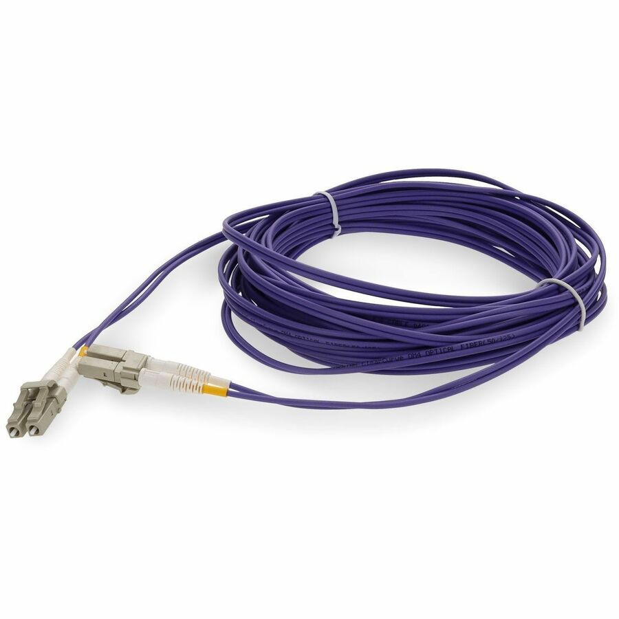 Proline 4m LC to LC Purple OM4 Duplex OFNP (Plenum-Rated) TAA Fiber Patch C