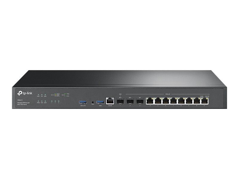 TP-Link ER8411 - Enterprise Wired 10G VPN Router - Limited Lifetime Protect