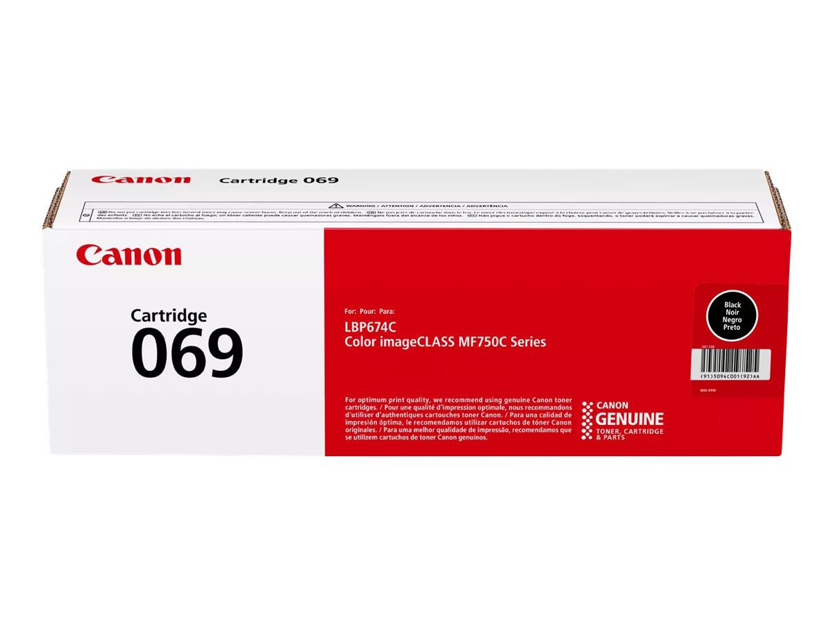 Canon 069 - black - original - toner cartridge