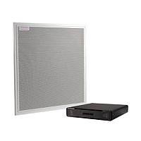 Shure MXA920 Square Ceiling Array Microphone with IntelliMix P300-IMX Audio Conferencing Processor
