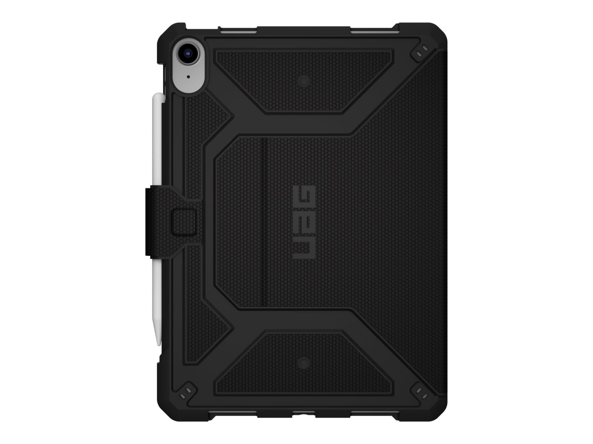 UAG Rugged Case for iPad 10.9 (10th Gen, 2022) - Metropolis Black - screen cover for tablet