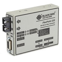 Black Box Async RS232 Extender over Fiber DB9 F to SC MM 2.5 km