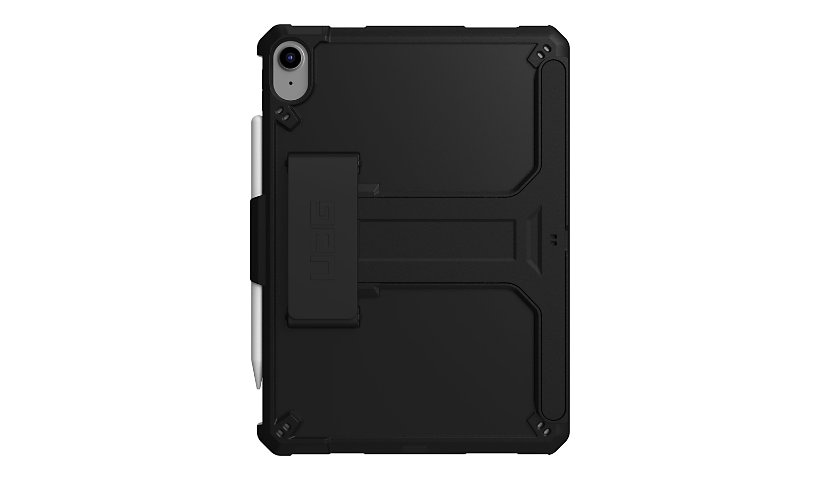 UAG Rugged Case for iPad 10.9 (10th Gen, 2022) - Scout w HS & KS Black - back cover for tablet