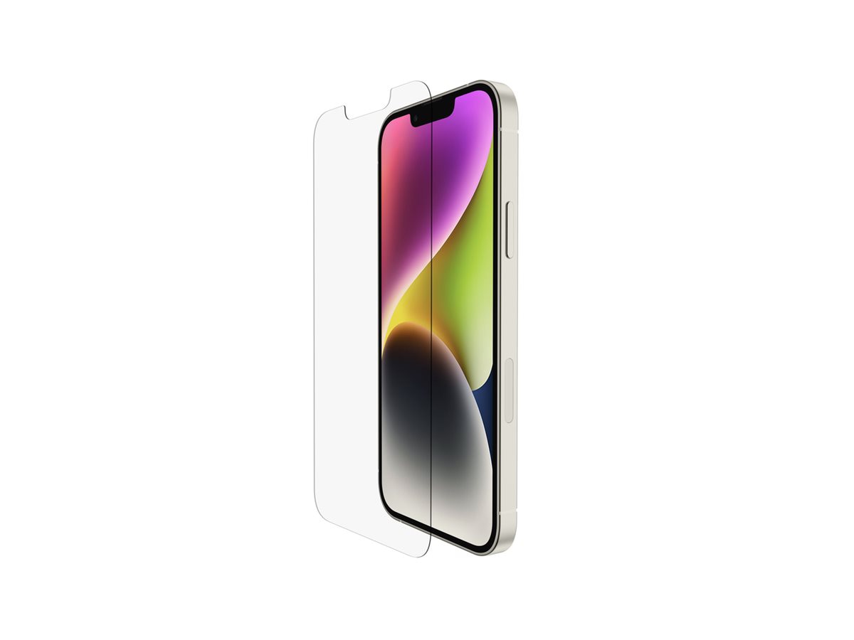 Belkin ScreenForce UltraGlass Treated Screen Protector for iPhone 13 and iPhone 13 Pro - Antimicrobial
