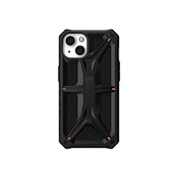 UAG Rugged Case for iPhone 13 5G [6.1-inch] - Monarch Kevlar Black - back c