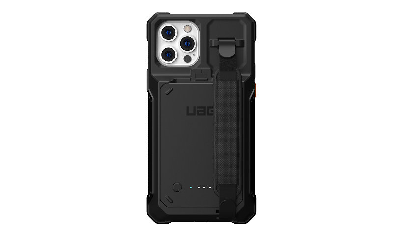 UAG Rugged Workflow Battery Case for iPhone 13 / 14 Black - battery case for cell phone