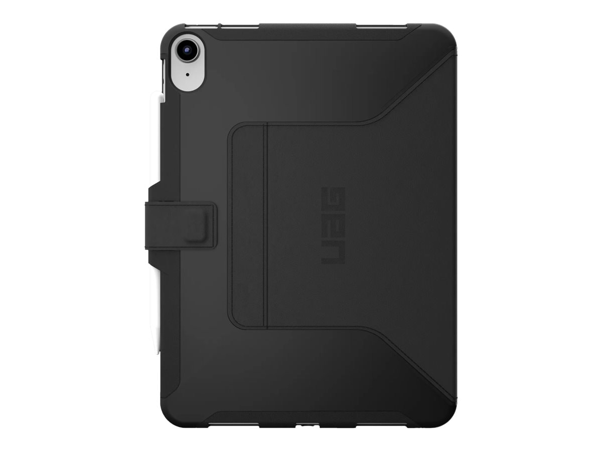 UAG Scout w/ Folio Series Rugged Case for Apple iPad 10.9" (10th, Gen) Scout w/Folio Cover- Black - flip cover for