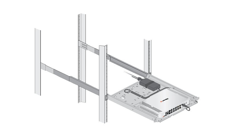Palo Alto Networks Kit de montage pour rack - 1U - 19"