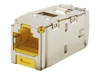 Panduit MINI-COM TX6A 10Gig Shielded Jack Module - modular insert