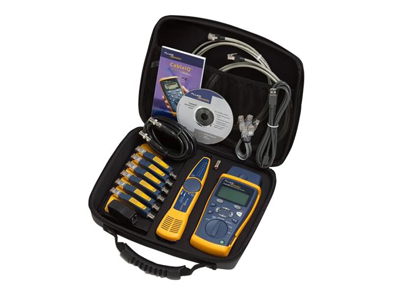 Fluke Networks CableIQ Advanced IT Kit - network tester kit