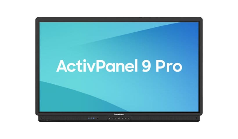 Promethean ActivPanel 9 Pro 65" LED-backlit LCD display - 4K - for interactive communication