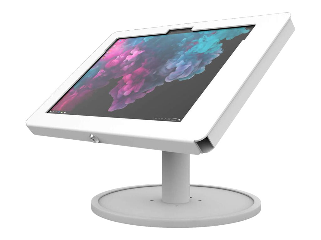 The Joy Factory Elevate II Countertop Kiosk - enclosure - Anti-Theft - for tablet - white