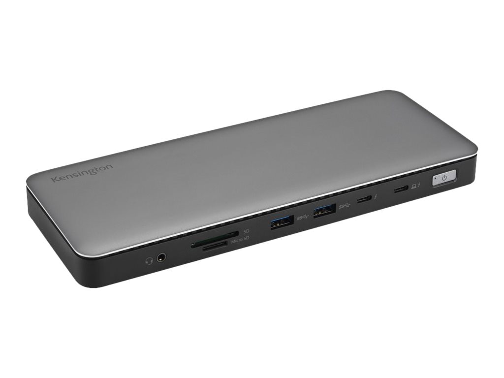 Kensington SD5760T - docking station - USB-C / USB4 / Thunderbolt 3 / Thunderbolt 4 - 2 x HDMI, Thunderbolt - 1GbE,