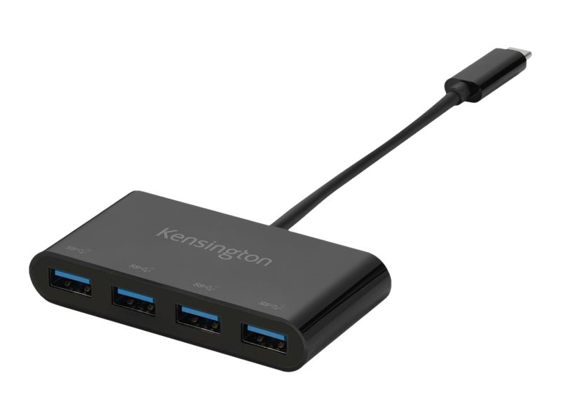 Kensington CH1200 - hub - USB-C, 10Gbps, 4-Port Hub - 4 ports