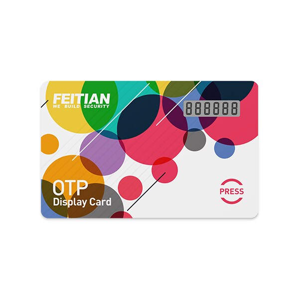 Envoy Data FEITIAN OTP Display Card