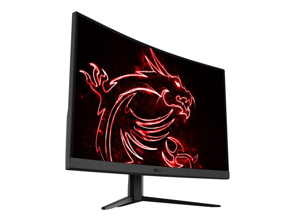 MSI Optix G32CQ4 E2 32" Class WQHD Curved Screen Gaming LCD Monitor - 16:9 - Metallic Black