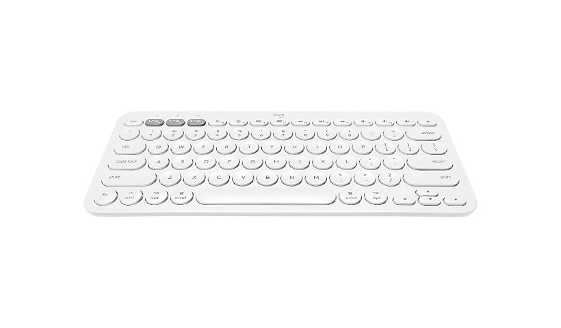 Logitech K380 Multi-Device Bluetooth Keyboard - keyboard - off-white