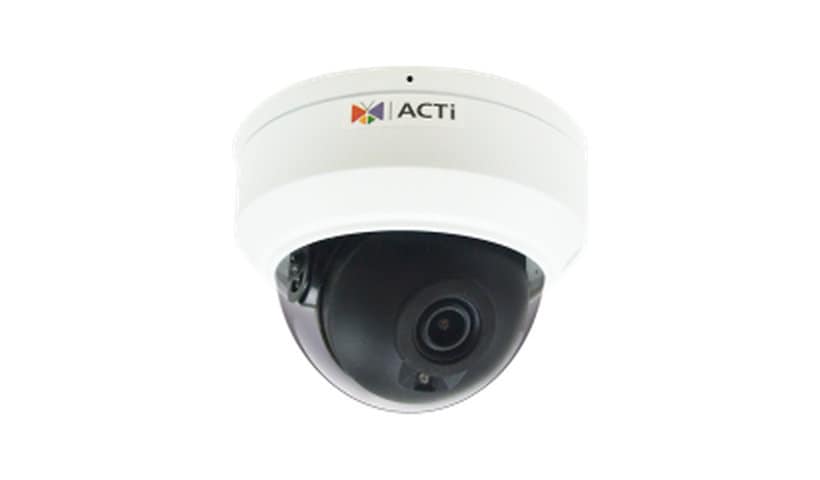 ACTi Z714 8MP Outdoor Mini Dome Camera - White