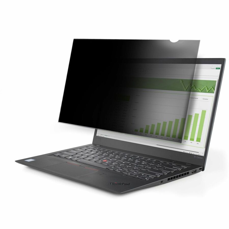 StarTech.com 14in Laptop Privacy Screen, Anti-Glare Blue Light Filter, Scre