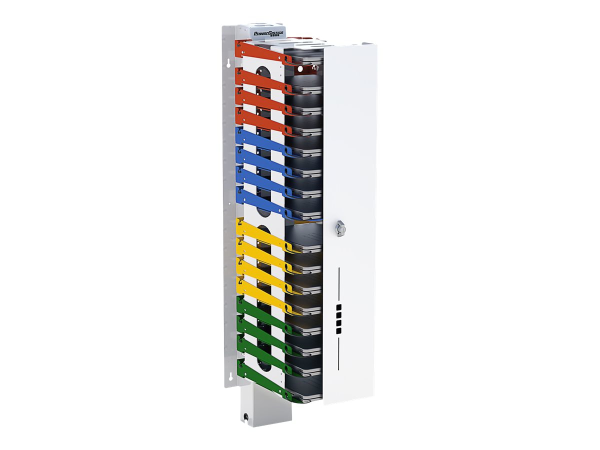 PowerGistics CORE16 USB shelving system - for 16 tablets / notebooks