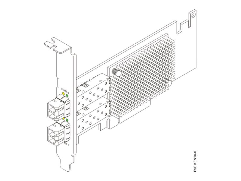 IBM PCIe3 Low Profile 32GB 2 Port Fiber Channel Adapter