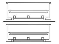 NVIDIA 800GBase-CU to 400GBase-CU direct attach splitter cable - 6.6 ft