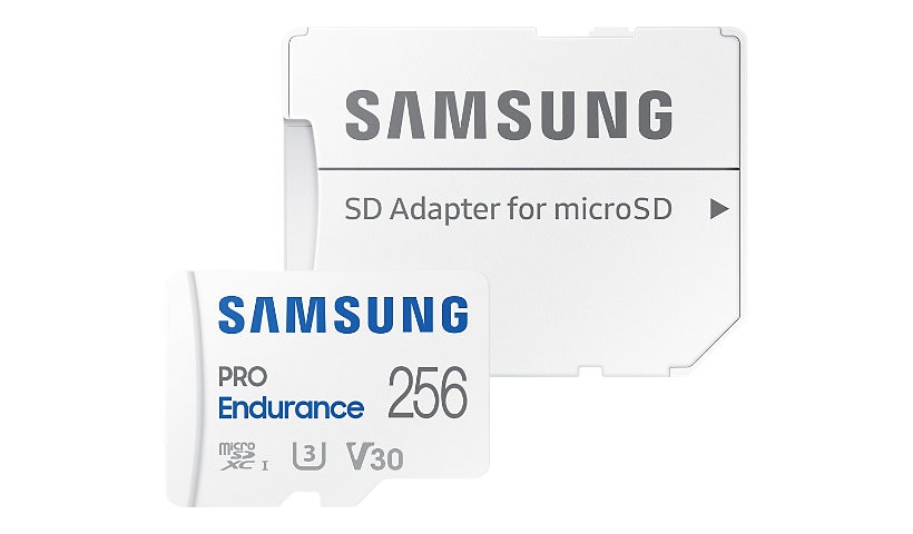 Samsung PRO Endurance MB-MJ256KA - carte mémoire flash - 256 Go - microSDXC UHS-I