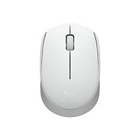 Logitech M170 Wireless Mouse, Ambidextrous, Off-white - mouse - 2.4 GHz - off-white