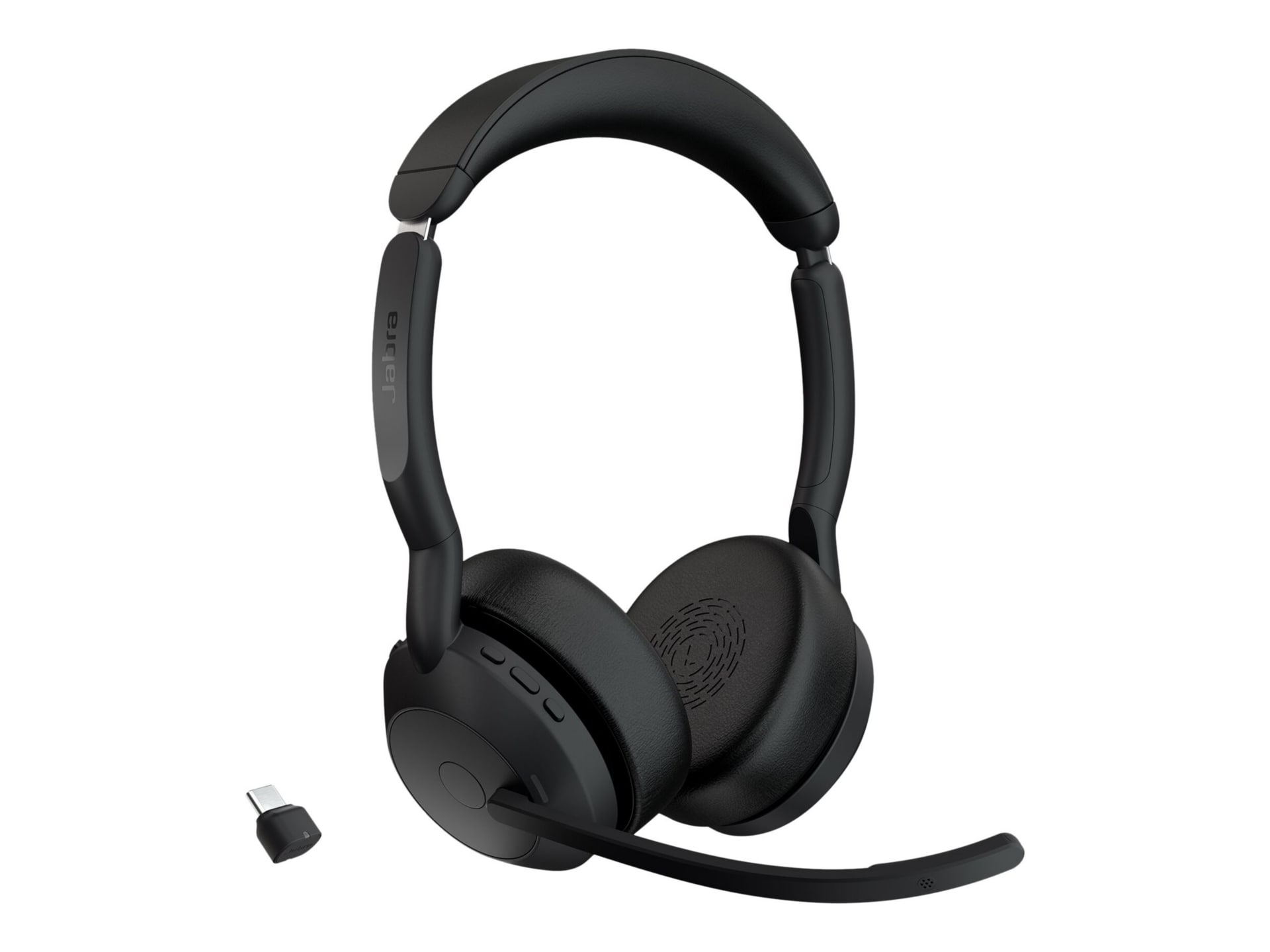 Jabra Evolve2 55 UC headset - - 25599-989-899-01 - Wireless Stereo Headsets