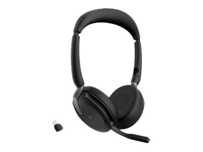 Thumbnail 2 of 5 for Jabra Evolve2 65 Flex MS Stereo - headset - with wireless charging pad
