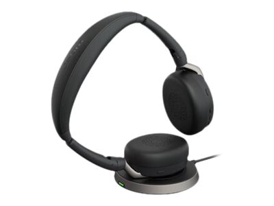 Thumbnail 3 of 5 for Jabra Evolve2 65 Flex MS Stereo - headset - with wireless charging pad
