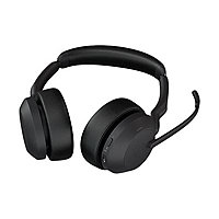 Jabra Evolve2 55 UC Stereo - headset - with charging stand