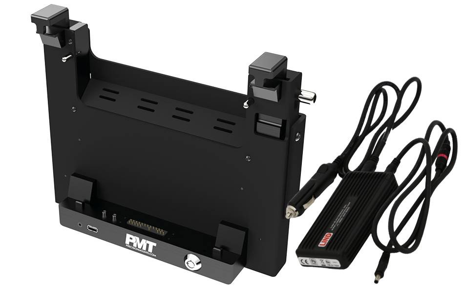 Gamber-Johnson Precision Mounting Technologies Docking Station with Power Adapter for Dell Rugged Tablet