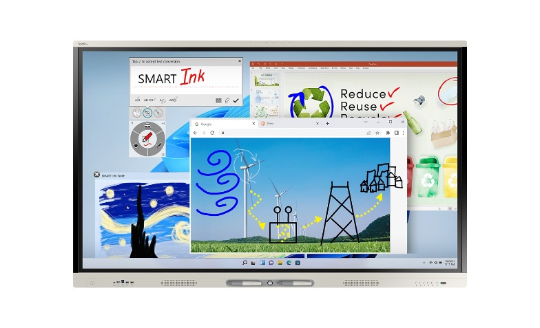 SMART Board SBID-MX265-V4 MX (V4) Series with iQ - 65